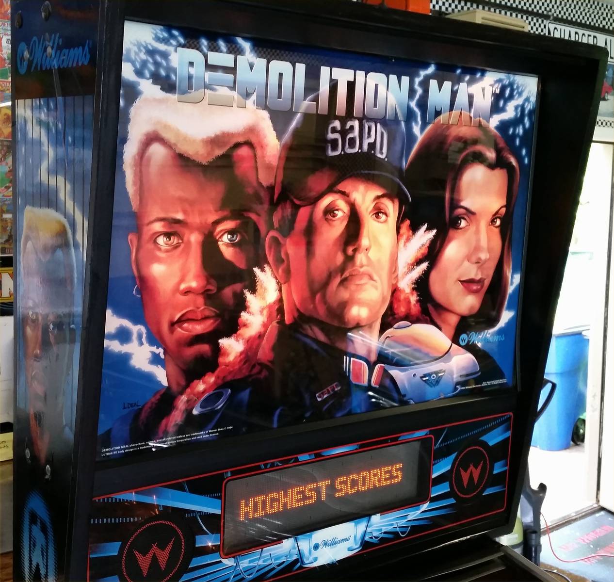 demolition man pinball machine for sale